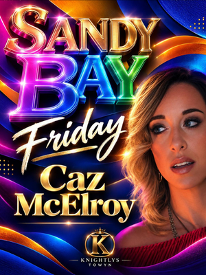 Caz McElroy at Knightly's Sandy Bay