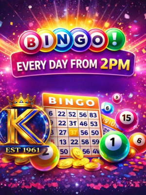 cash bingo at Knightly's Bar